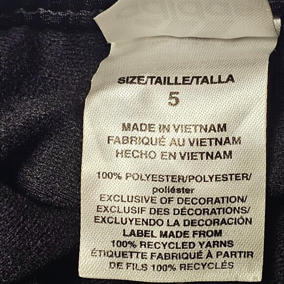 Adidas & Wonder Nation Kids Pants Bundle Size 5 - Blue Jeans & Black Track Pants - Picture 3 of 8